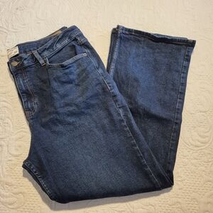 Fat Face women's size 18 Regular Brooke Bootcut dark wash jeans VGUC